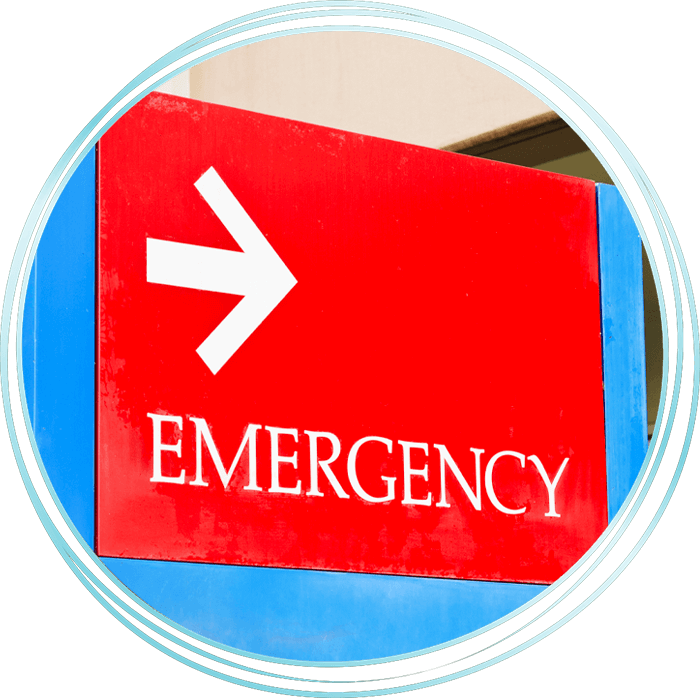 dental emergency dentistry sign